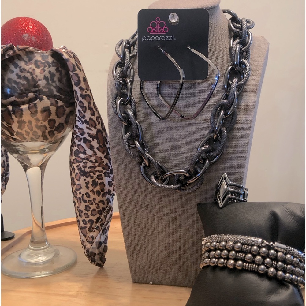 5 piece Gunmetal set